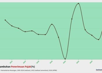 pertumbuhan penerimaan pajak